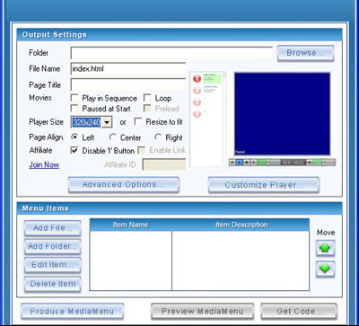 Multi Track Flash Video Player