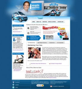 Integrity Automotive Maintenace and Repair Website Redesign
