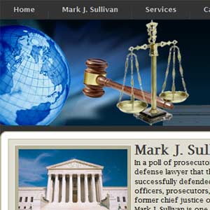 Sullivan Criminal Defense Attorney Website Redesign