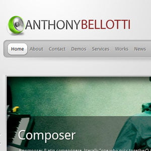 Composer Anthony Bellotti Project Completed