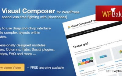 Try Visual Composer For WordPress