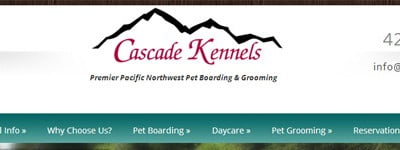 Cascade Kennels Redesign Complete
