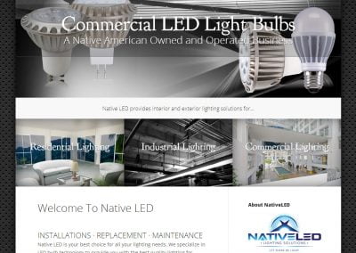 Native LED Website